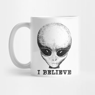 I Believe / UFO Alien Mug